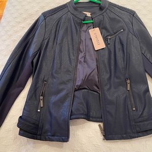 COPY - Esqualo leather jacket size 8